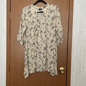 Floral tunic dress